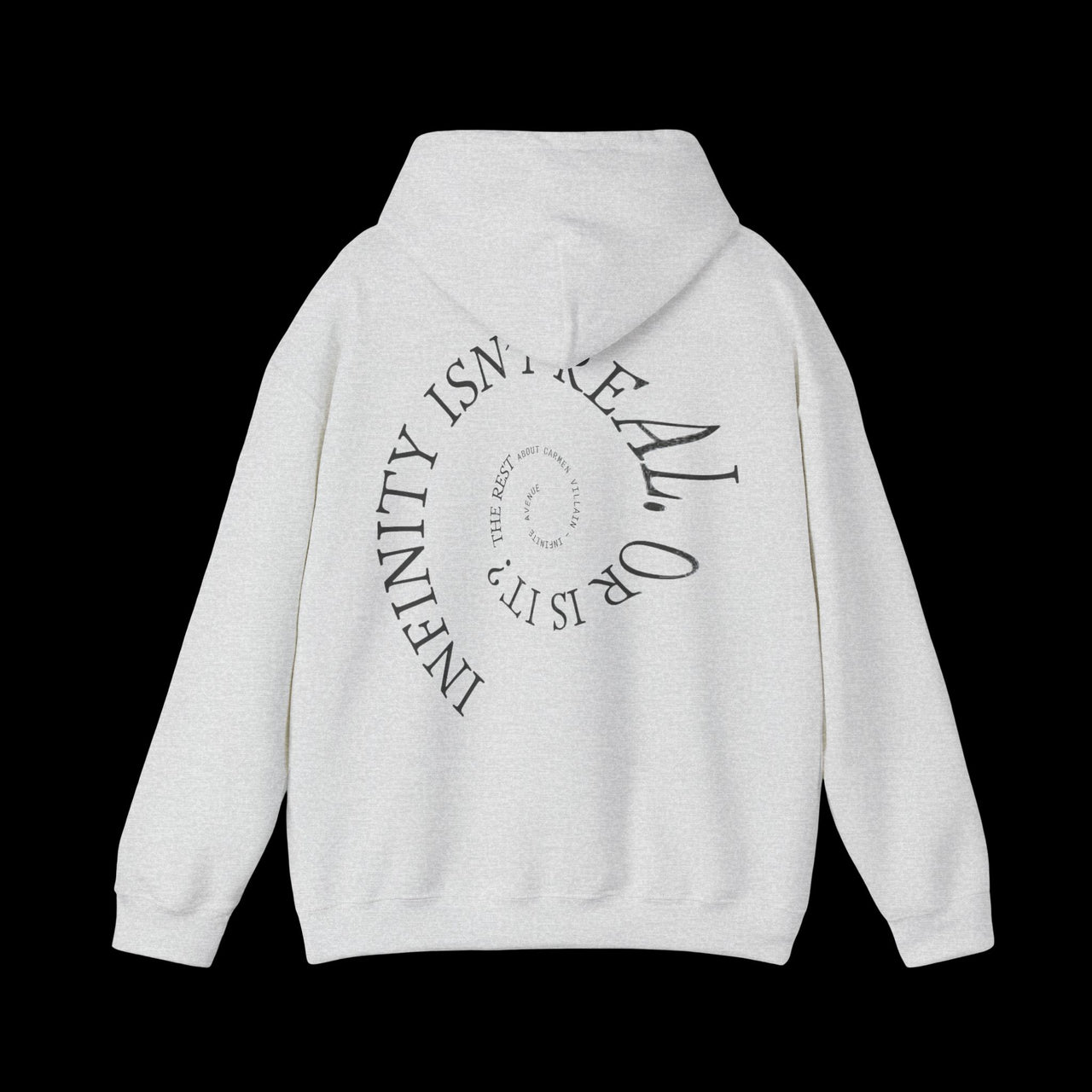 Infinity Isn't Real Unisex Heavy Blend Hoodie