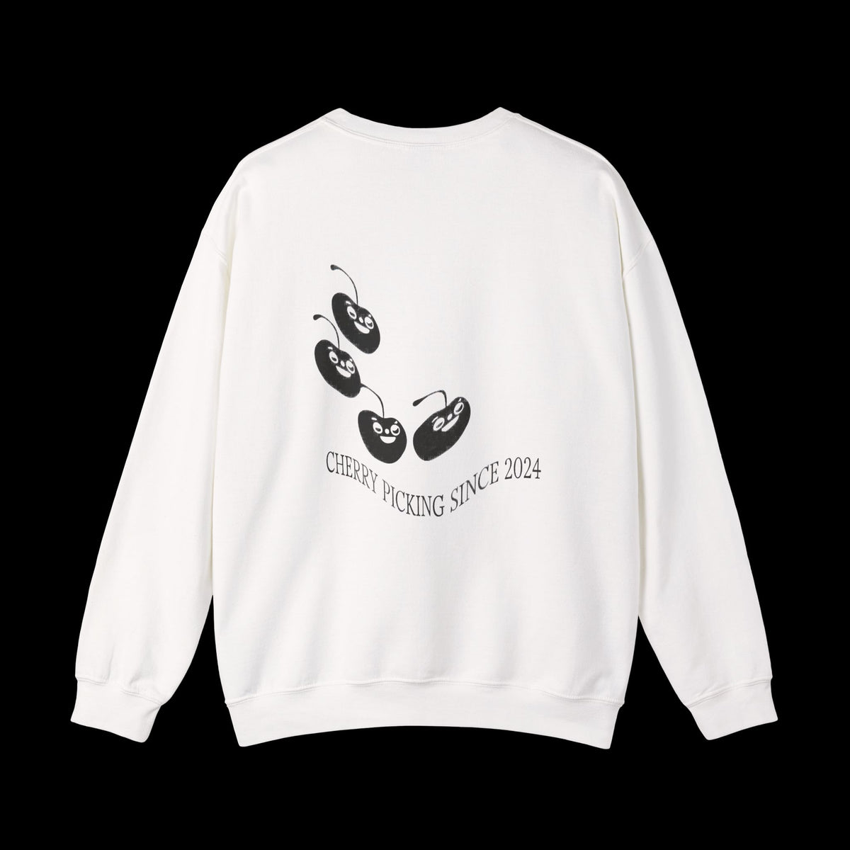 Cherry Picking Sweatshirt White
