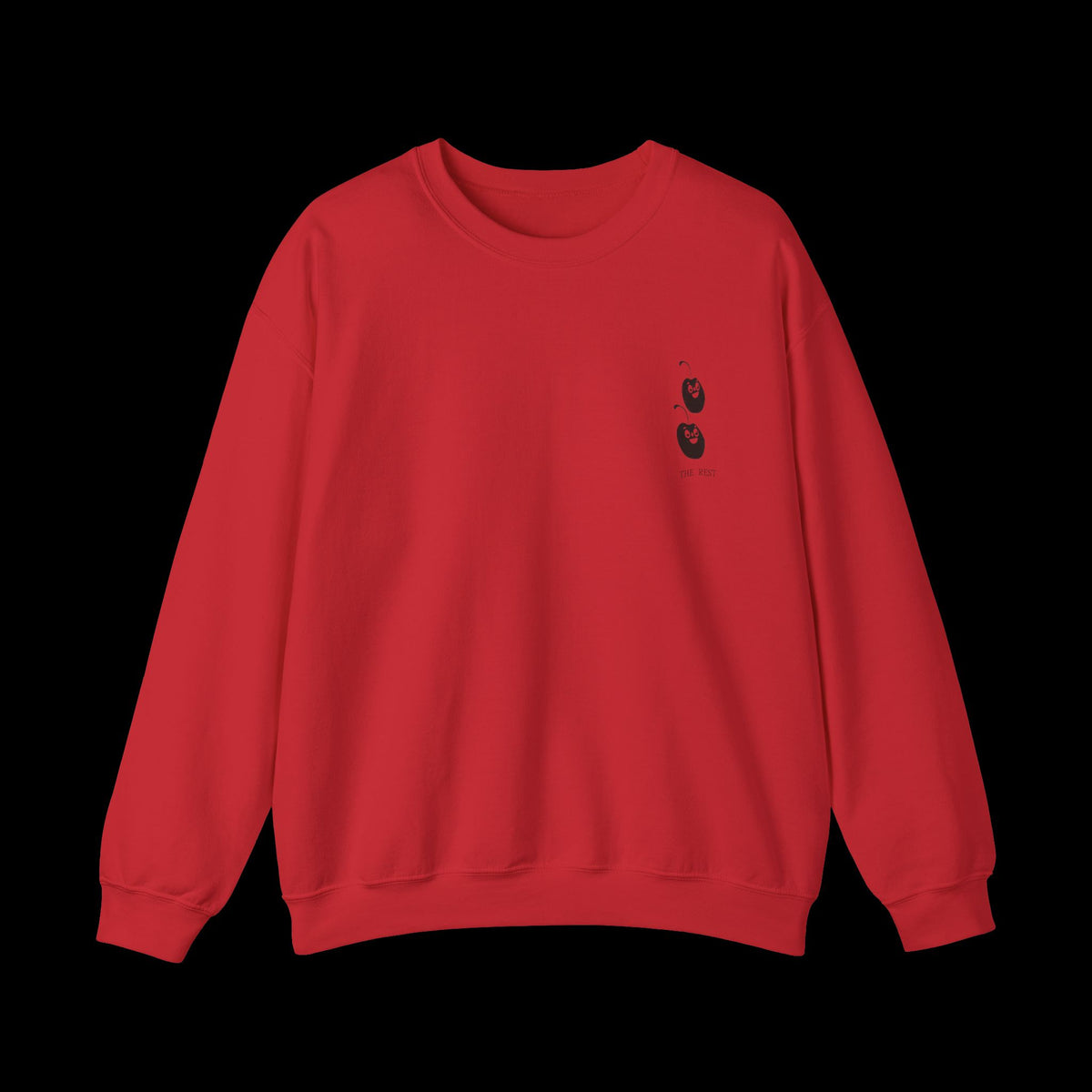 Cherry Picking Sweatshirt Red